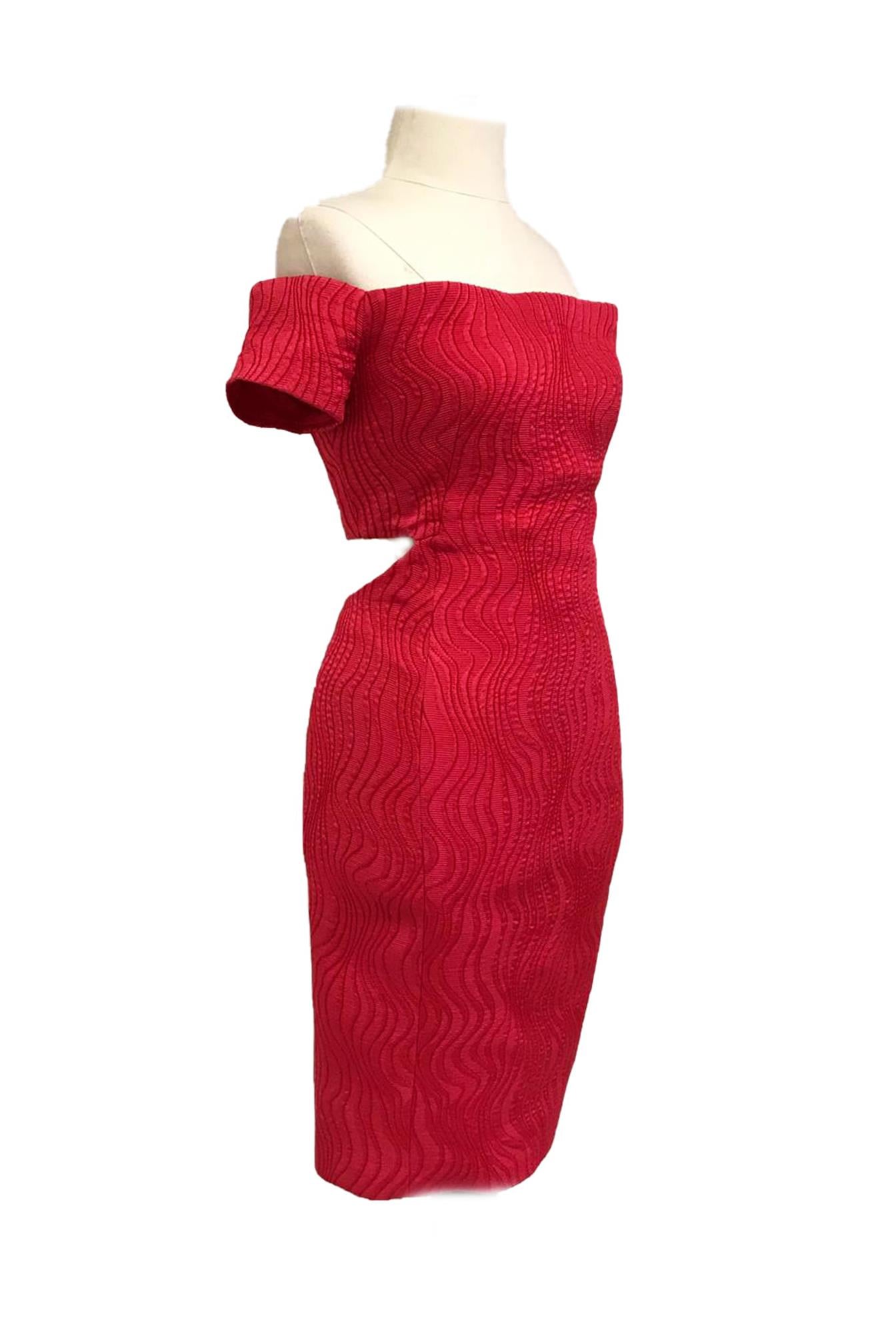 Sırt Dekolte Detaylı Elbise