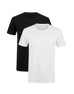 İki Yıldız Erkek Modal T-shirt