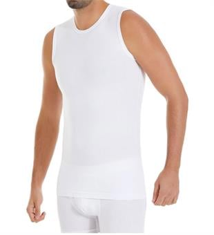 Yıldız Çamaşır Erkek Sıfır Kol Modal Beyaz Atlet