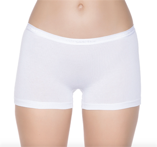 Yıldız Kadın Modal Boxer Beyaz 3'lü