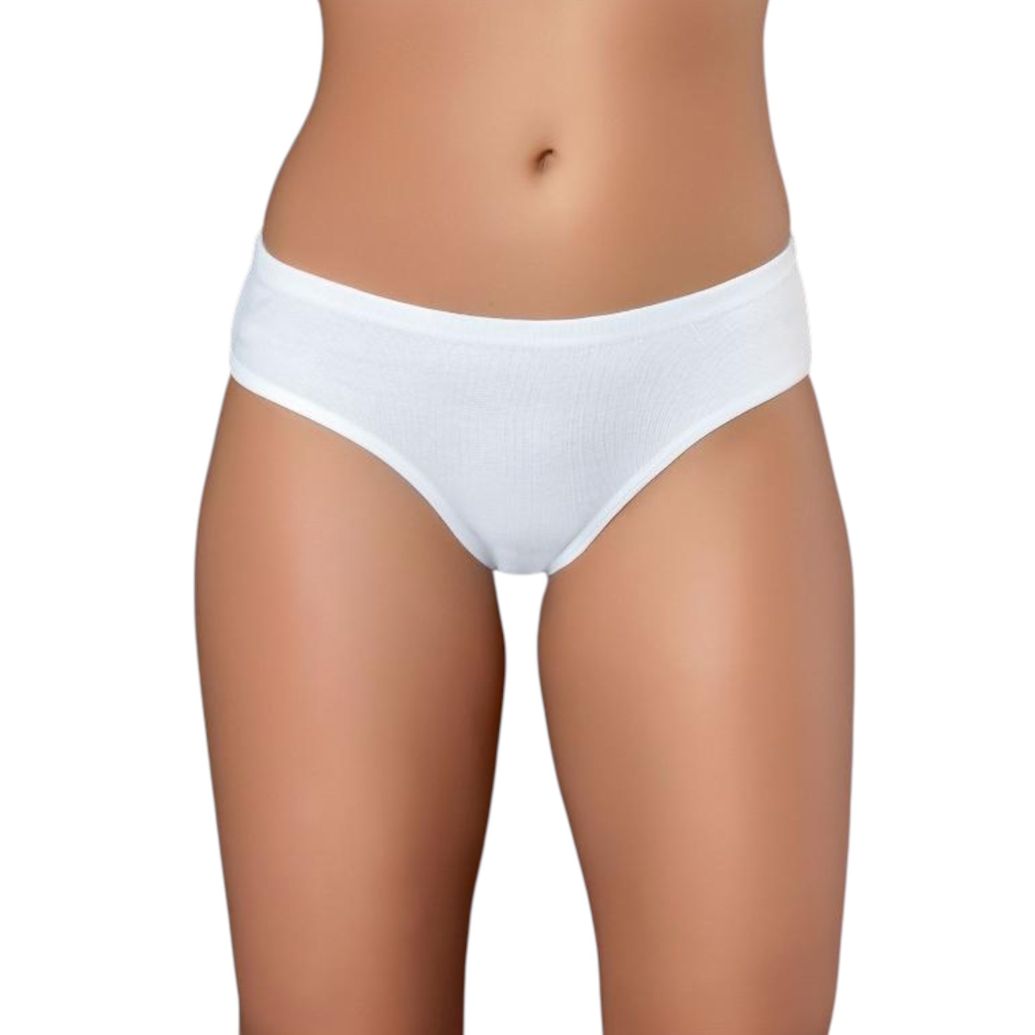 İki Yıldız Bikini Külot Beyaz
