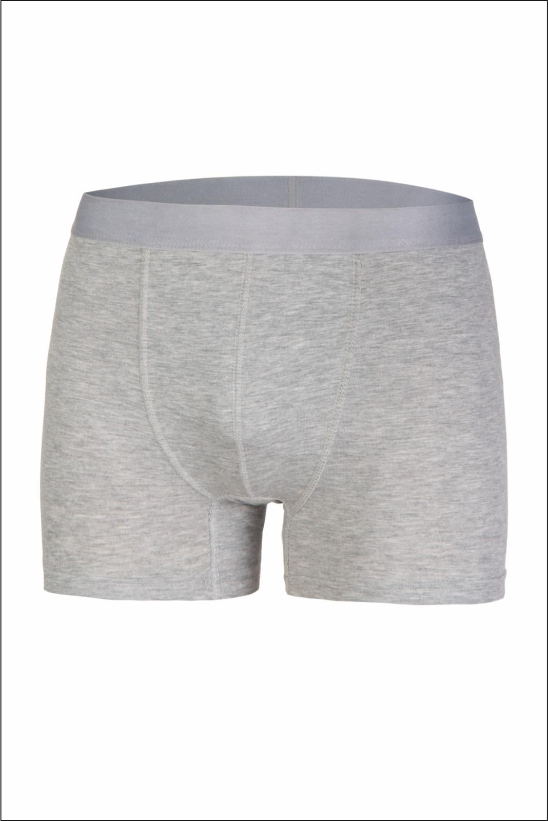 İki Yıldız Erkek Boxer Gri