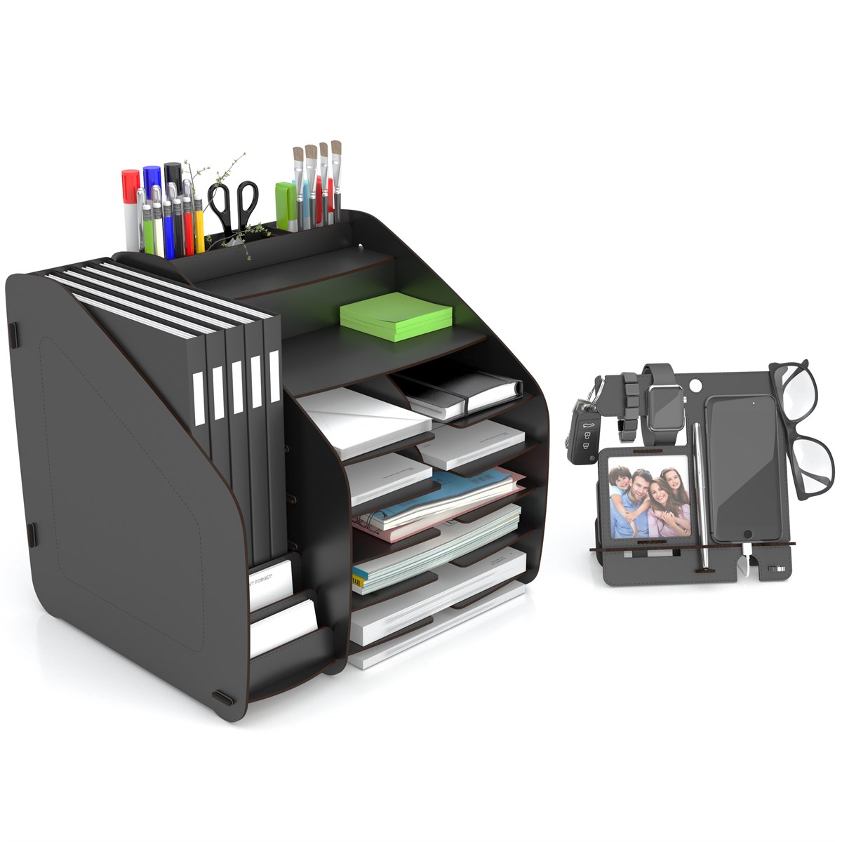 Design OTTO XLarge Modest 6 Renk A4 Evrak Rafı Masaüstü Organizer MC200401