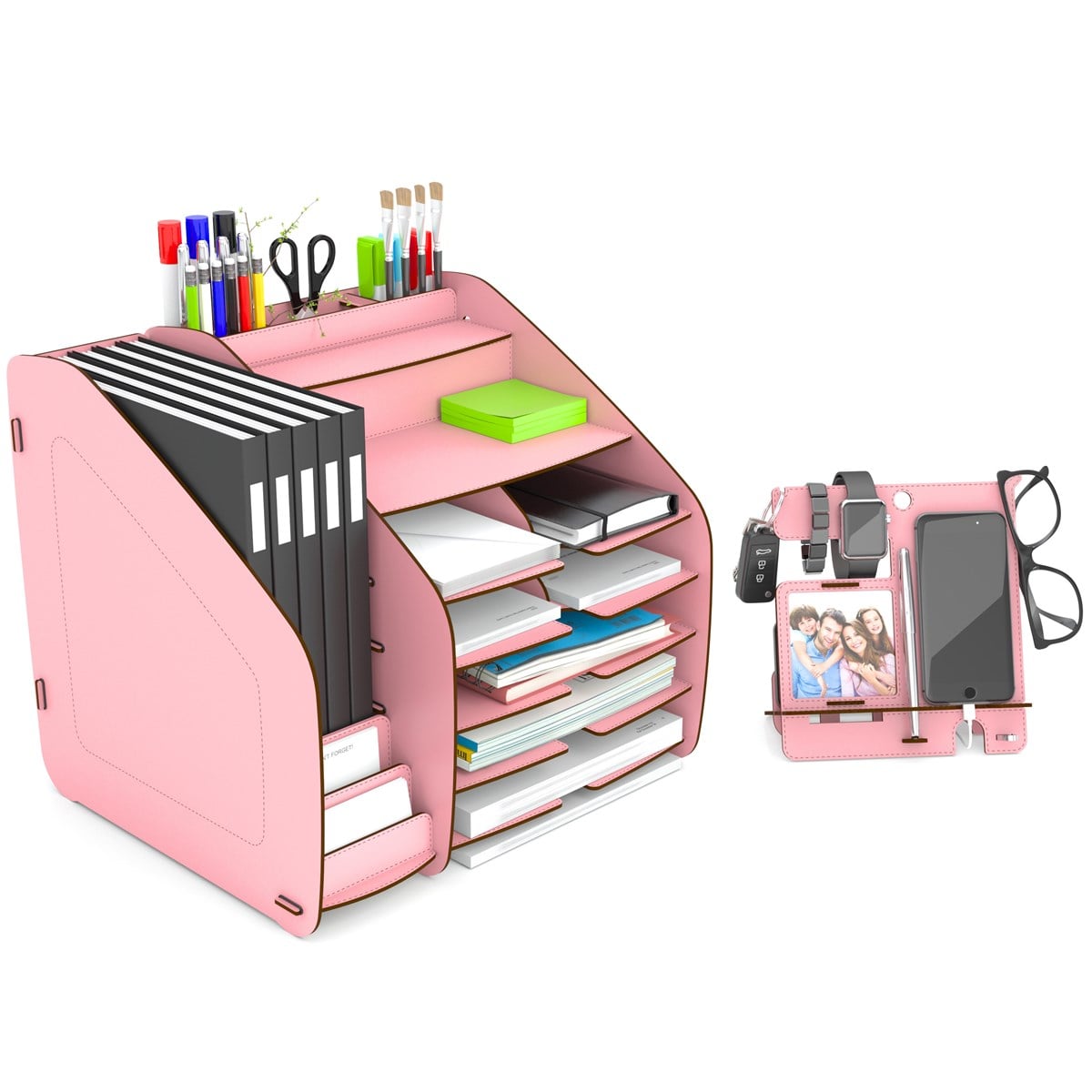 Design OTTO XLarge Modest 6 Renk A4 Evrak Rafı Masaüstü Organizer MC200405
