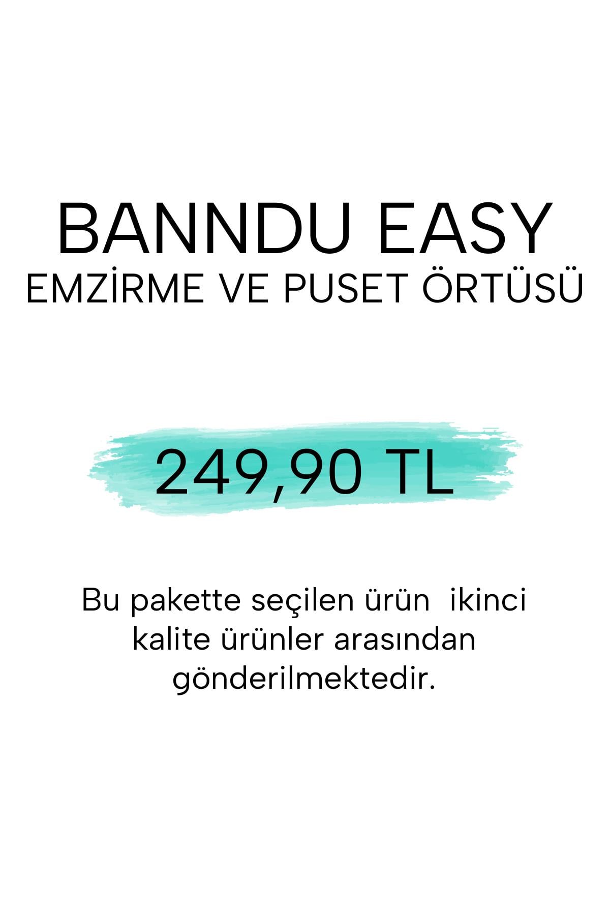 Banndu® Easy ÖrtülerSürpriz Easy Emzirme ve Puset Örtüsü