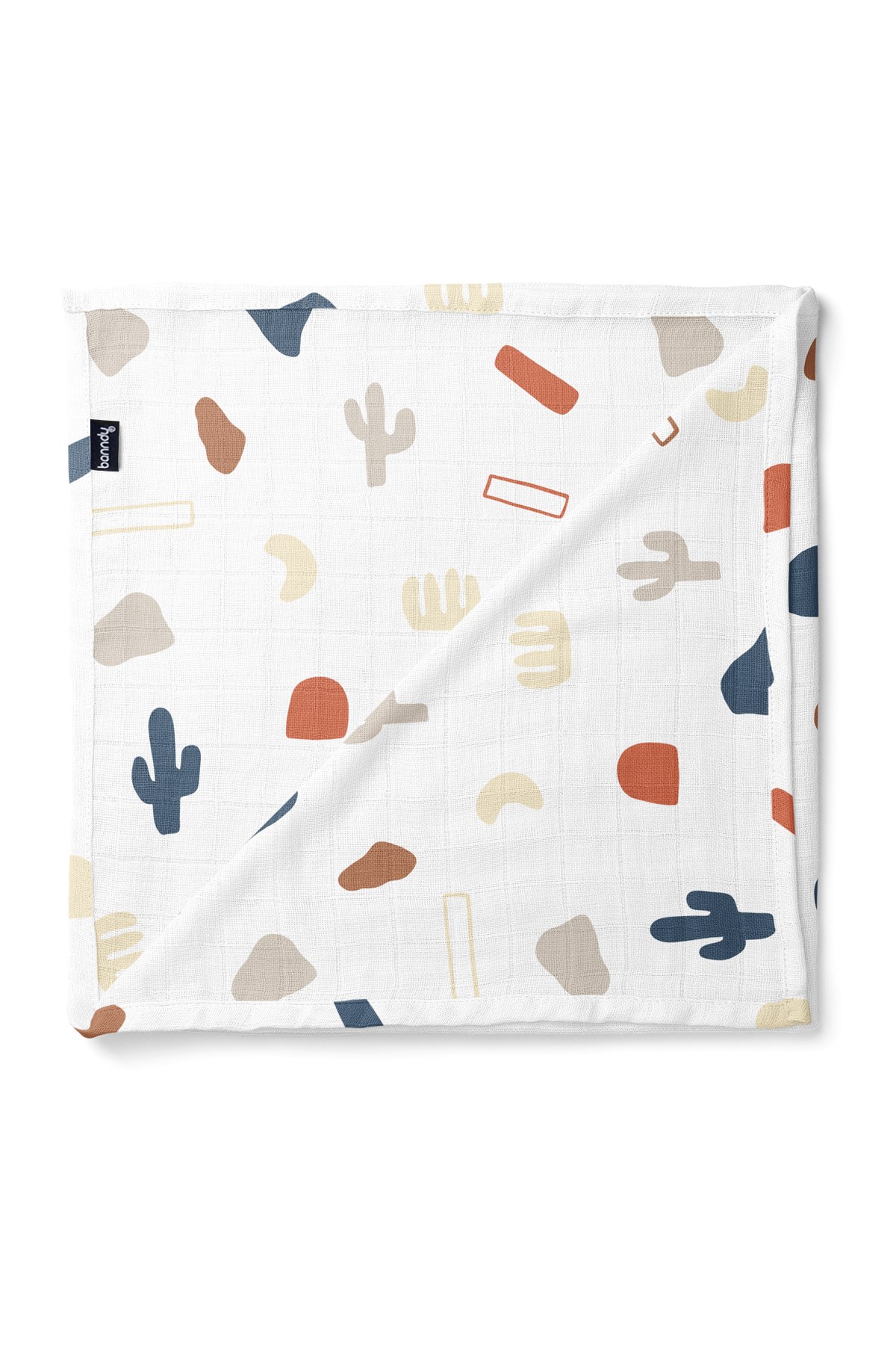 Organic Cotton Muslin Swaddle BlankedBanndu Sahara Organik Pamuk Müslin Örtü