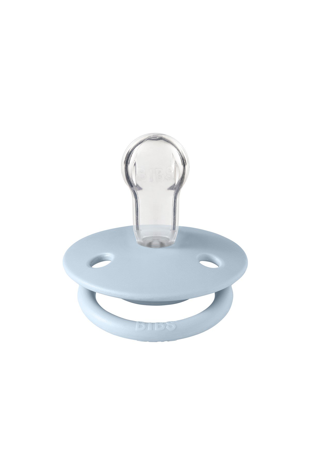 Bibs De Lux Silikon Emzik Baby Blue