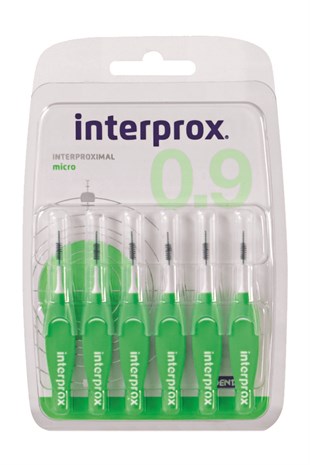 INTERPROX 4G Micro Blister 6lı paket  (Yeşil)