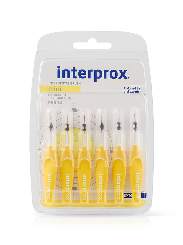 INTERPROX 4G Mini Blister 6'lı paket  (Sarı)