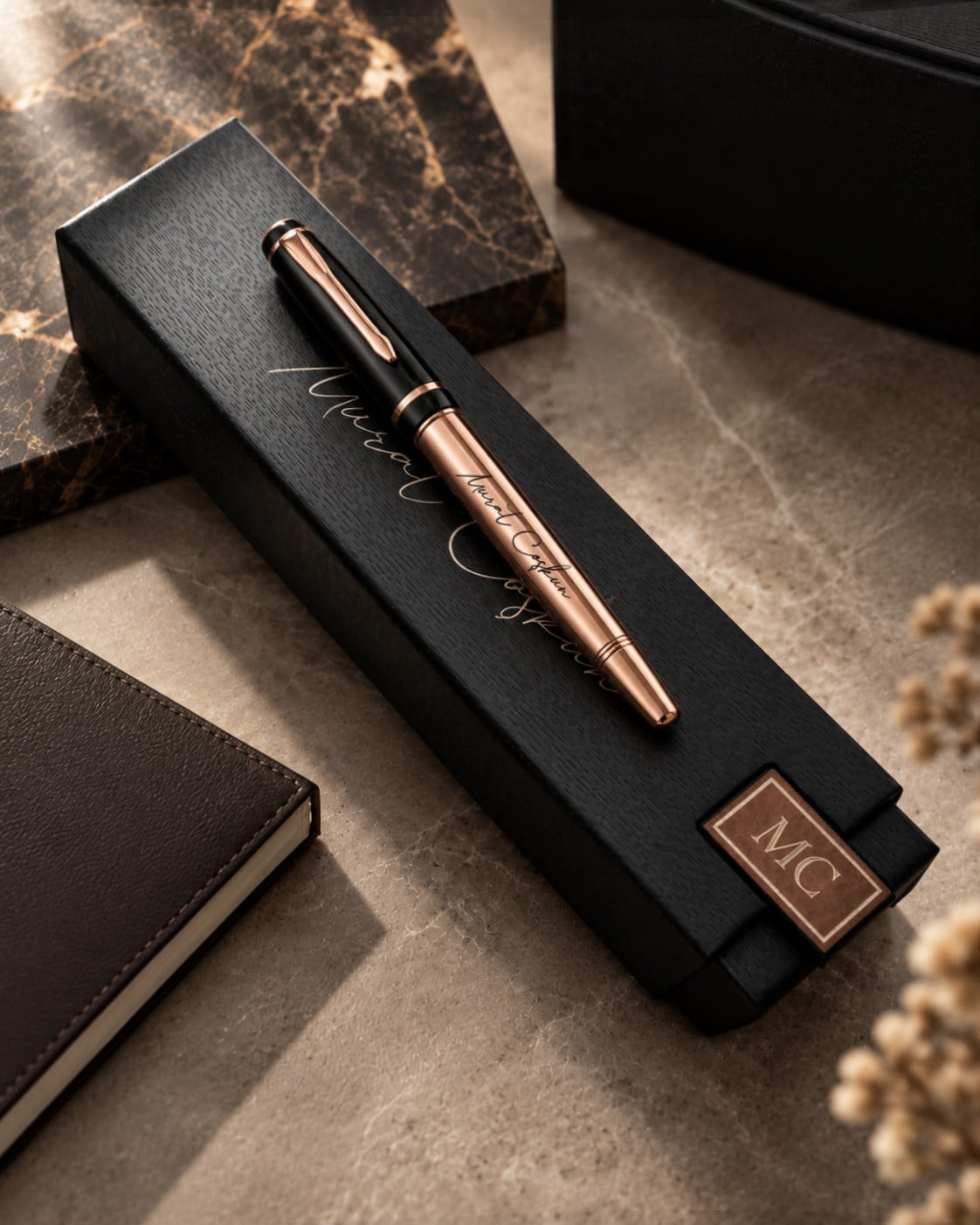 Aurora Pen - Kişiye Özel Premium Metal Roller Kalem Seti