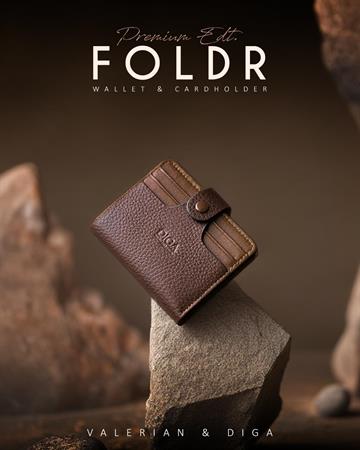 Foldr Hakiki Deri Cüzdan - Kartlık -Taba