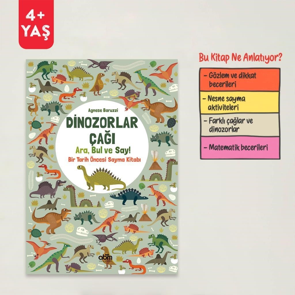 Dinozorlar Çağı: Ara, Bul ve Say  6055171805