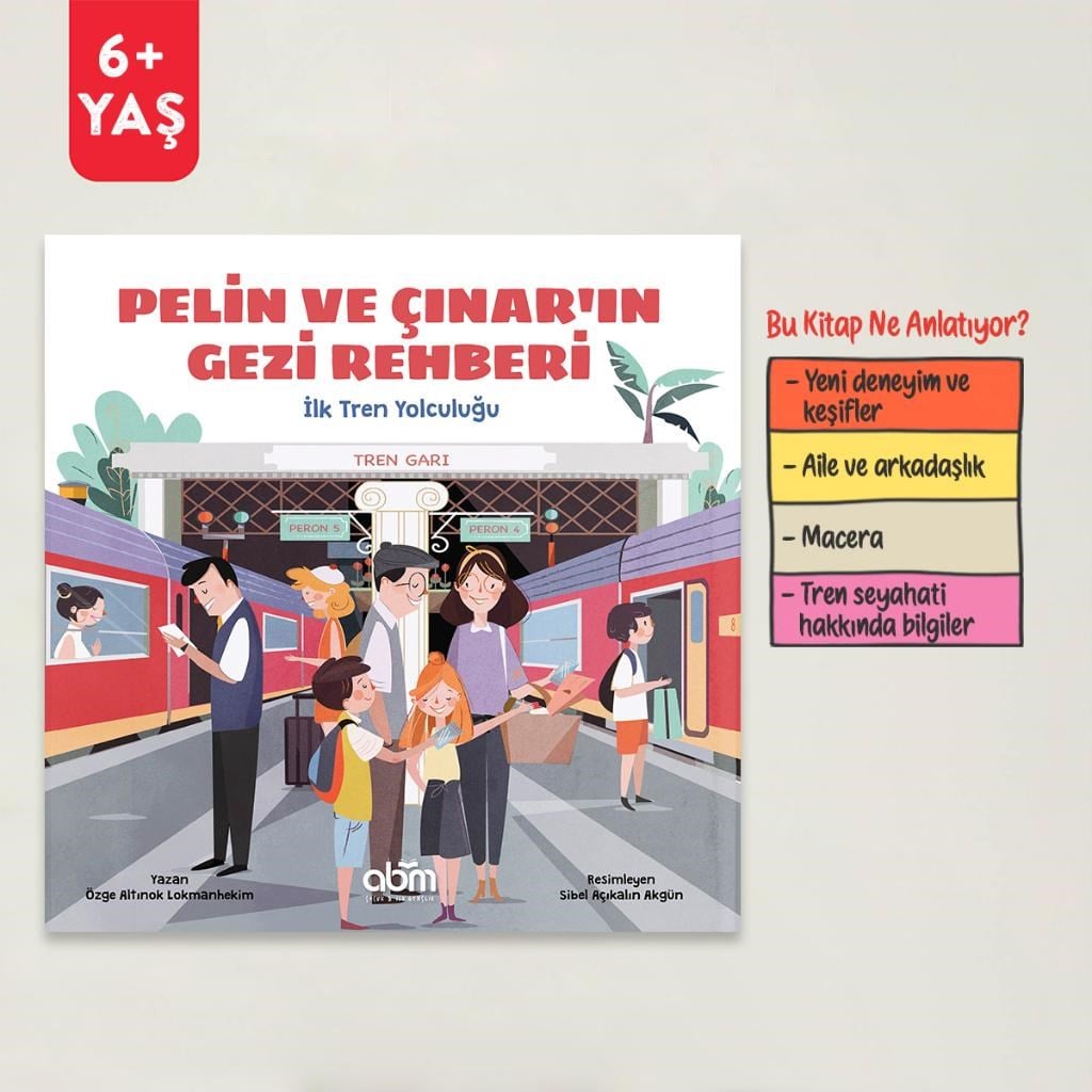 PELİN VE ÇINAR'IN GEZİ REHBERİ - İLK TREN YOLCULUĞU  6052374748