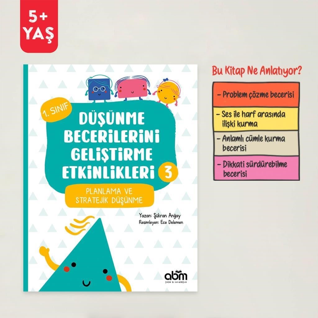 Planlama ve Strateji - Düşünme Becerilerini Geliştirme Etkinlikleri 3  6257373158