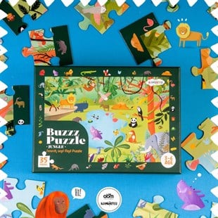 Ara-Bul Puzzle (Yapboz) - Orman Hayvanları 35 Parça  