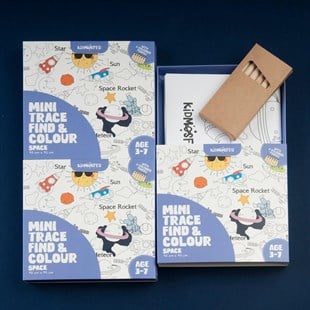 NOKTALARI BİRLEŞTİR-BUL-BOYA POSTER (UZAY MACERASI)  