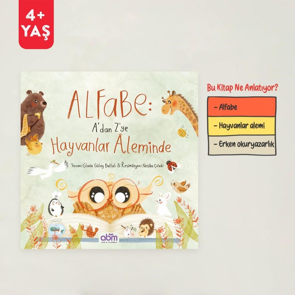 ALFABE: HAYVANLAR ALEMİNDE  6257373484