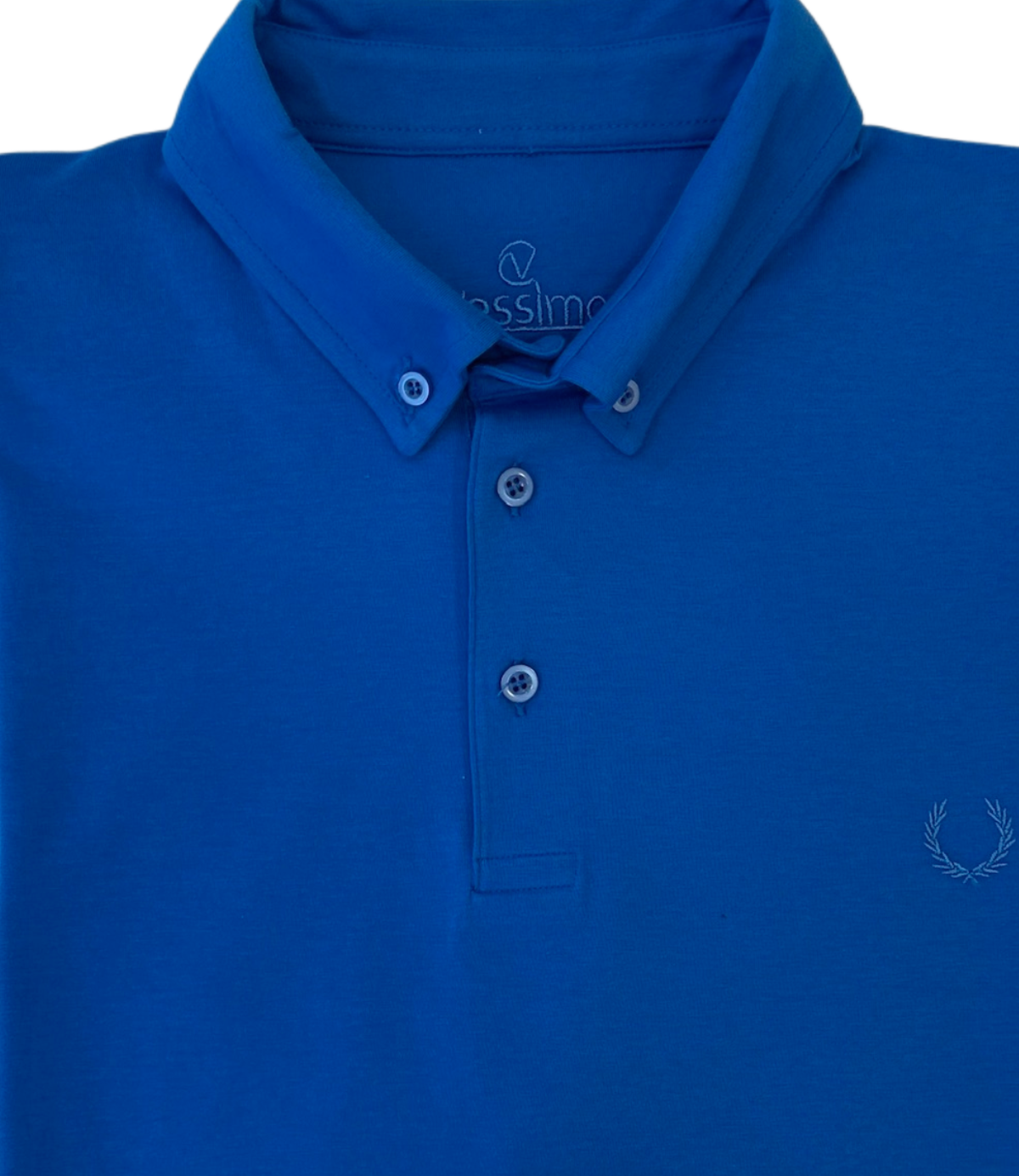 Büyük Beden Erkek Polo Yaka T-Shirt Mavi