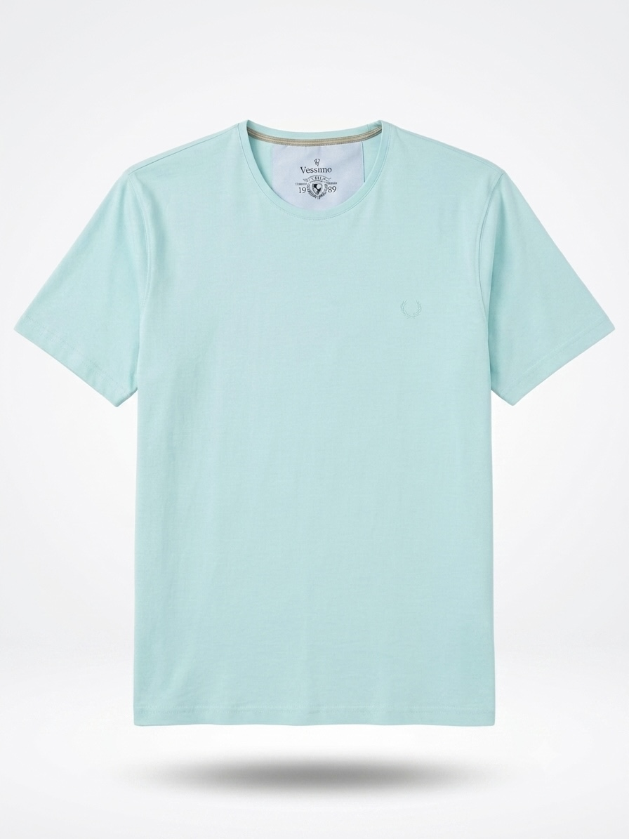 Büyük Beden Yeşil Basic T-Shirt