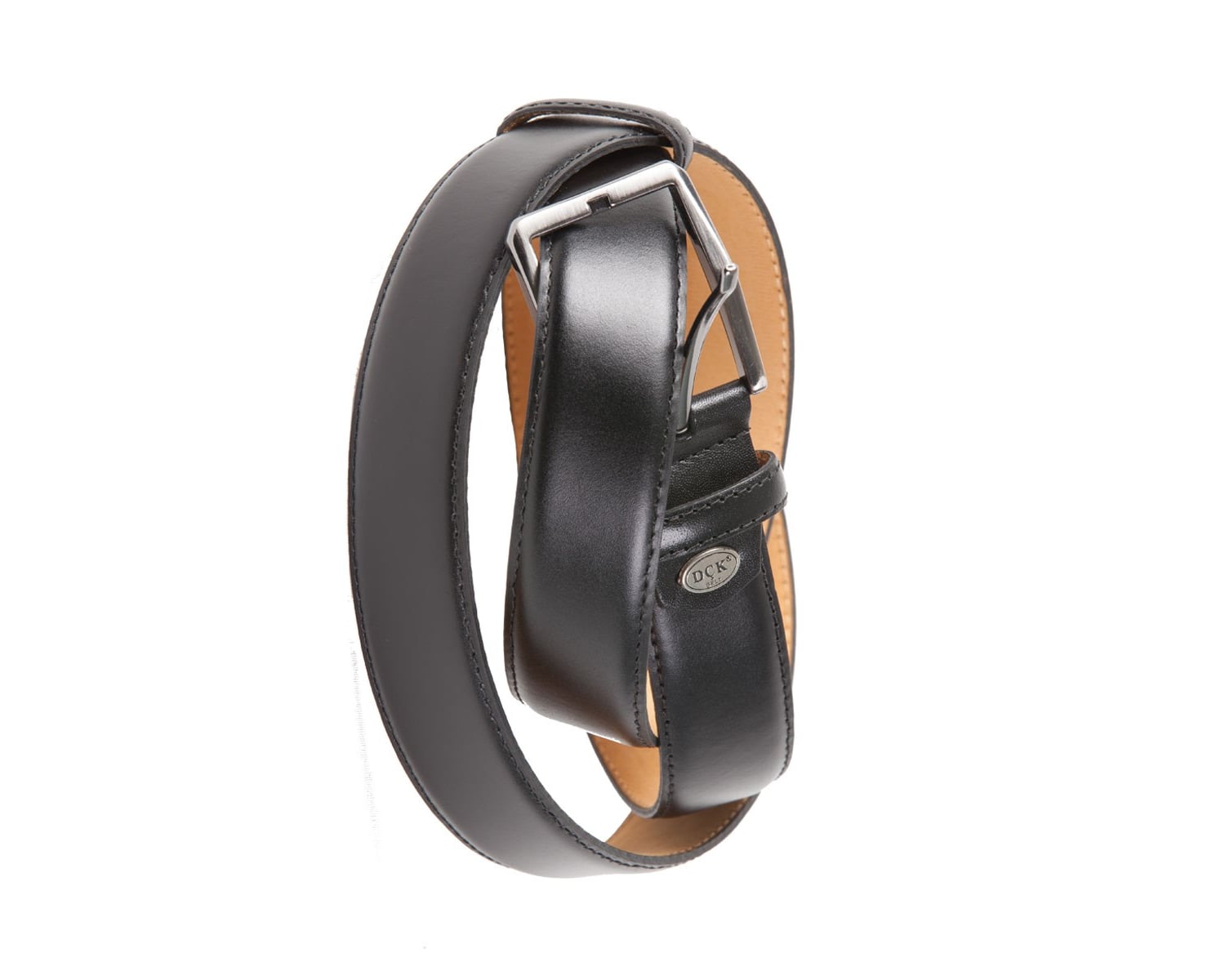 Siyah Parlak Deri Kemer