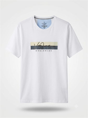 Baskılı T-Shirt Büyük Beden Erkek