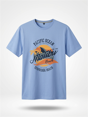 Baskılı T-Shirt Büyük Beden Erkek