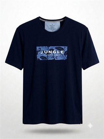 Büyük Beden Erkek Baskılı T-Shirt