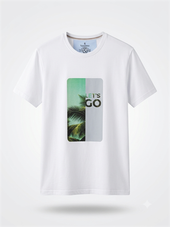 Büyük Beden Erkek Baskılı T-Shirt
