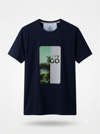 Büyük Beden Erkek Baskılı T-Shirt