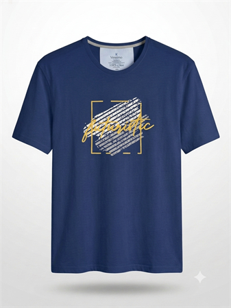 Büyük Beden Erkek Baskılı T-Shirt