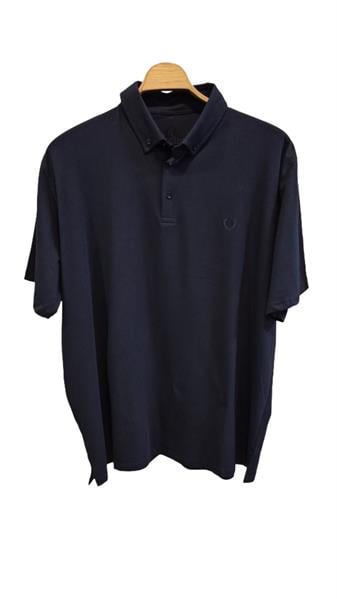 Büyük Beden Erkek Polo Yaka T-Shirt Lacivert