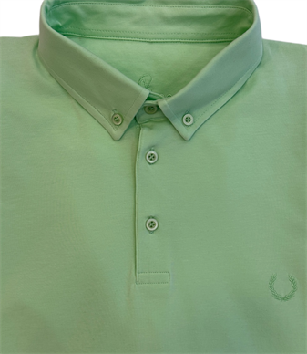 Büyük Beden Erkek Polo Yaka T-Shirt Yeşil
