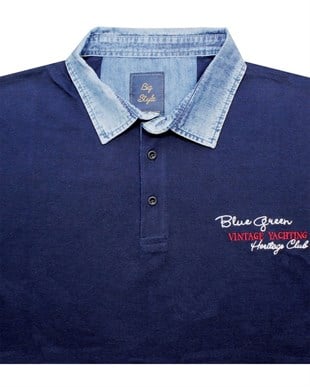 Büyük Beden Erkek Polo T-shirt