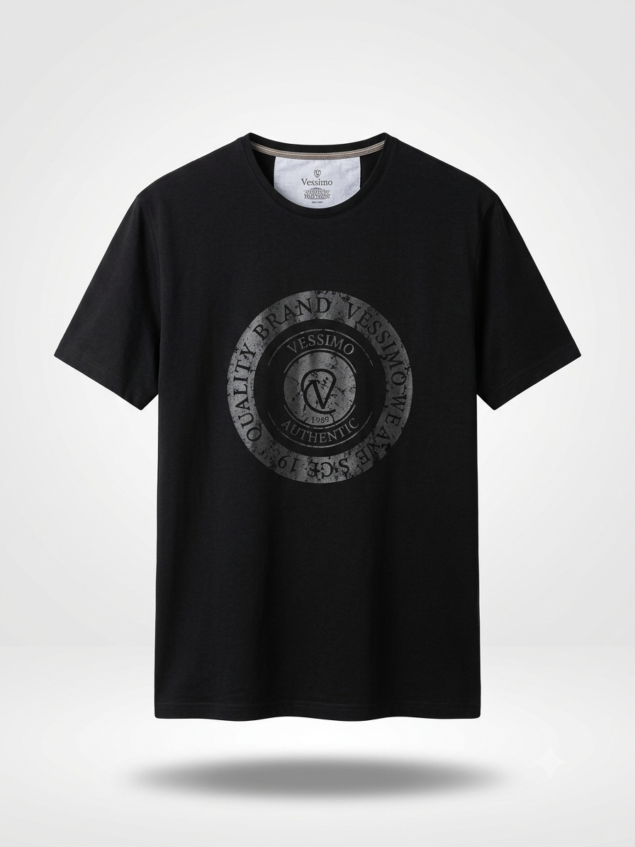 Baskılı T-Shirt Büyük Beden Erkek