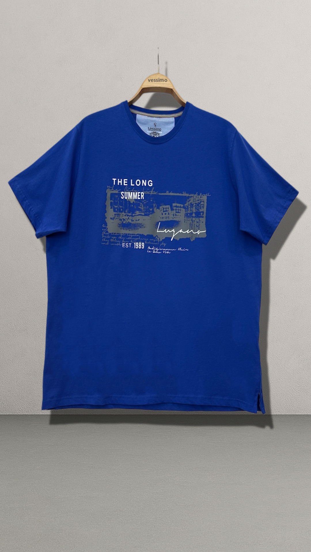 Baskılı T-Shirt Büyük Beden Erkek