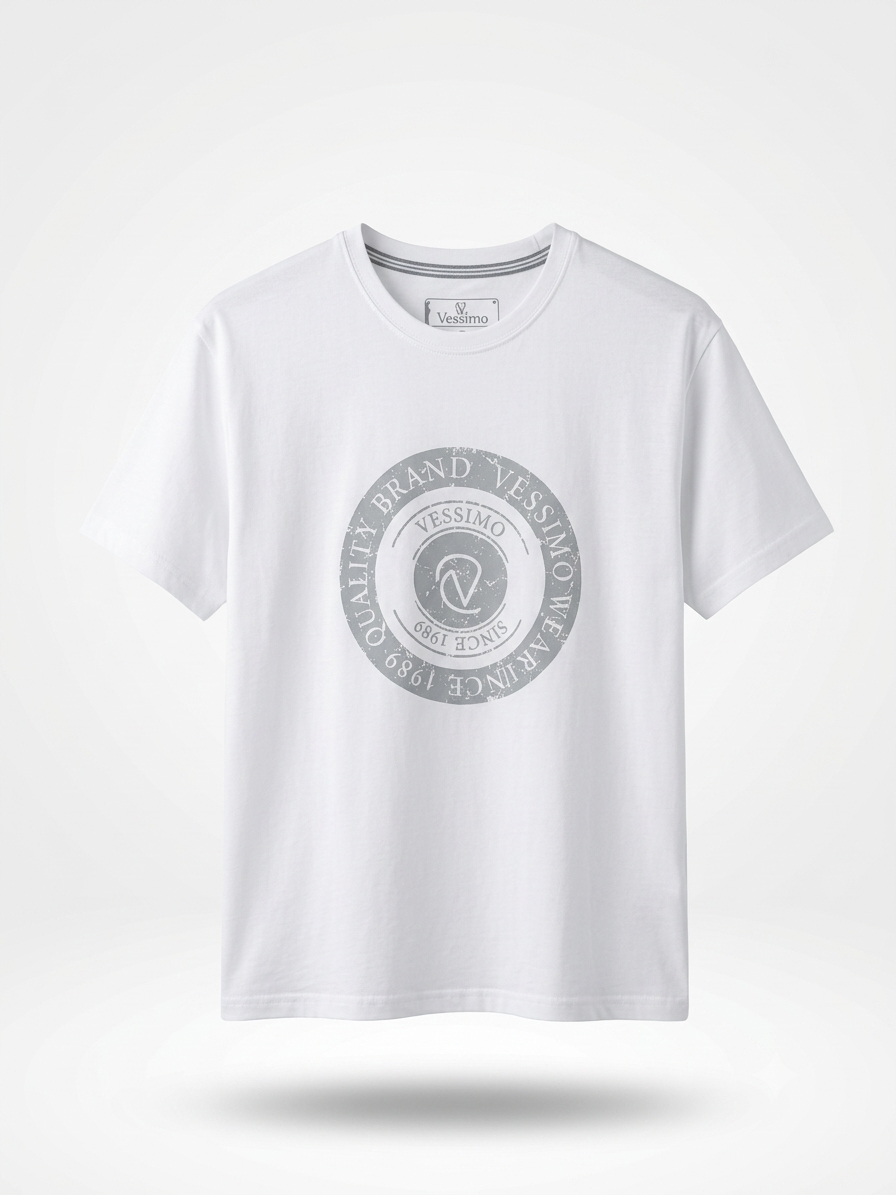 Baskılı T-Shirt Büyük Beden Erkek