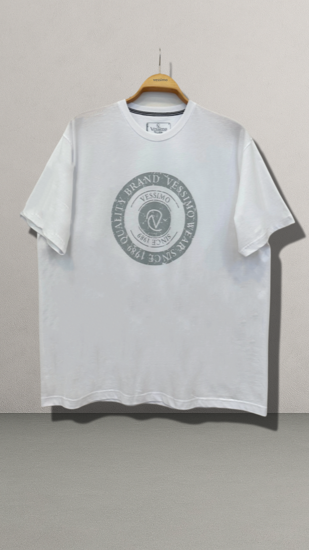 Baskılı T-Shirt Büyük Beden Erkek