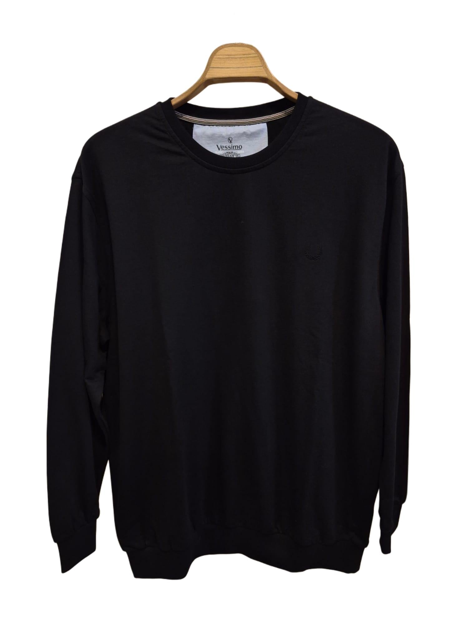 Bol Kesim Sweatshirt Siyah