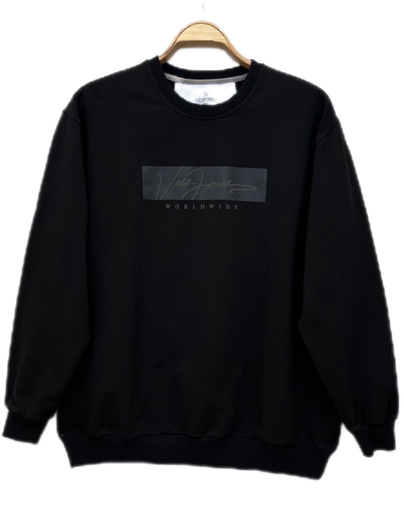 Büyük Beden Erkek Baskılı SweatShirt