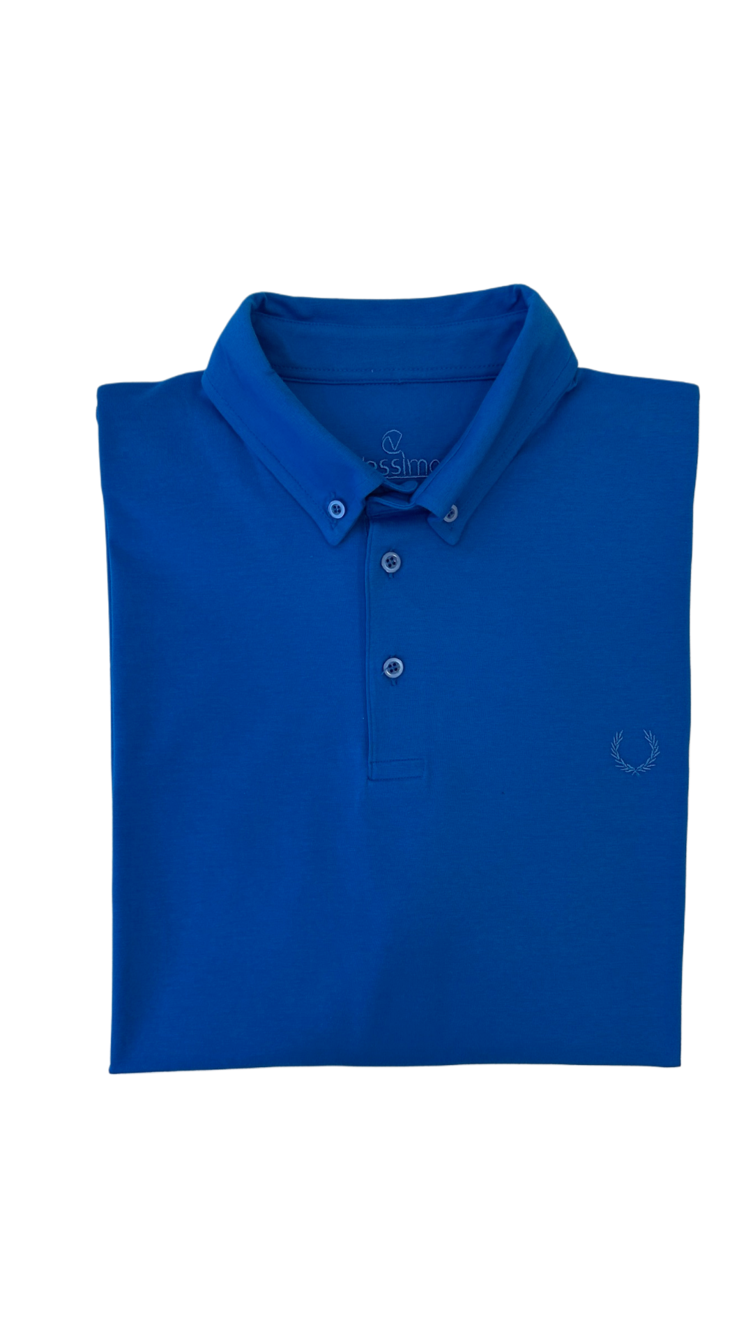 Büyük Beden Erkek Polo Yaka T-Shirt Mavi