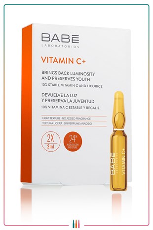 BABE Vitamin C+ Cilt Lekeleri ve Ton Farklılıkları İçin Ampül 2X2