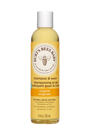 BURT'S BEES Baby bee Shampoo & Body Wash 235ml - Saç ve Vücut Şampuanı