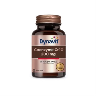 Dynavit Coenzyme Q10  200mg 30 Kapsül