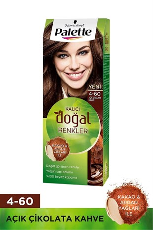 Palette Natural Colors 4 60 A k ikolata Kahve Sa Boyas Farma Ucuz