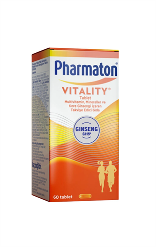 PHARMATON Vitality 60 Tablet