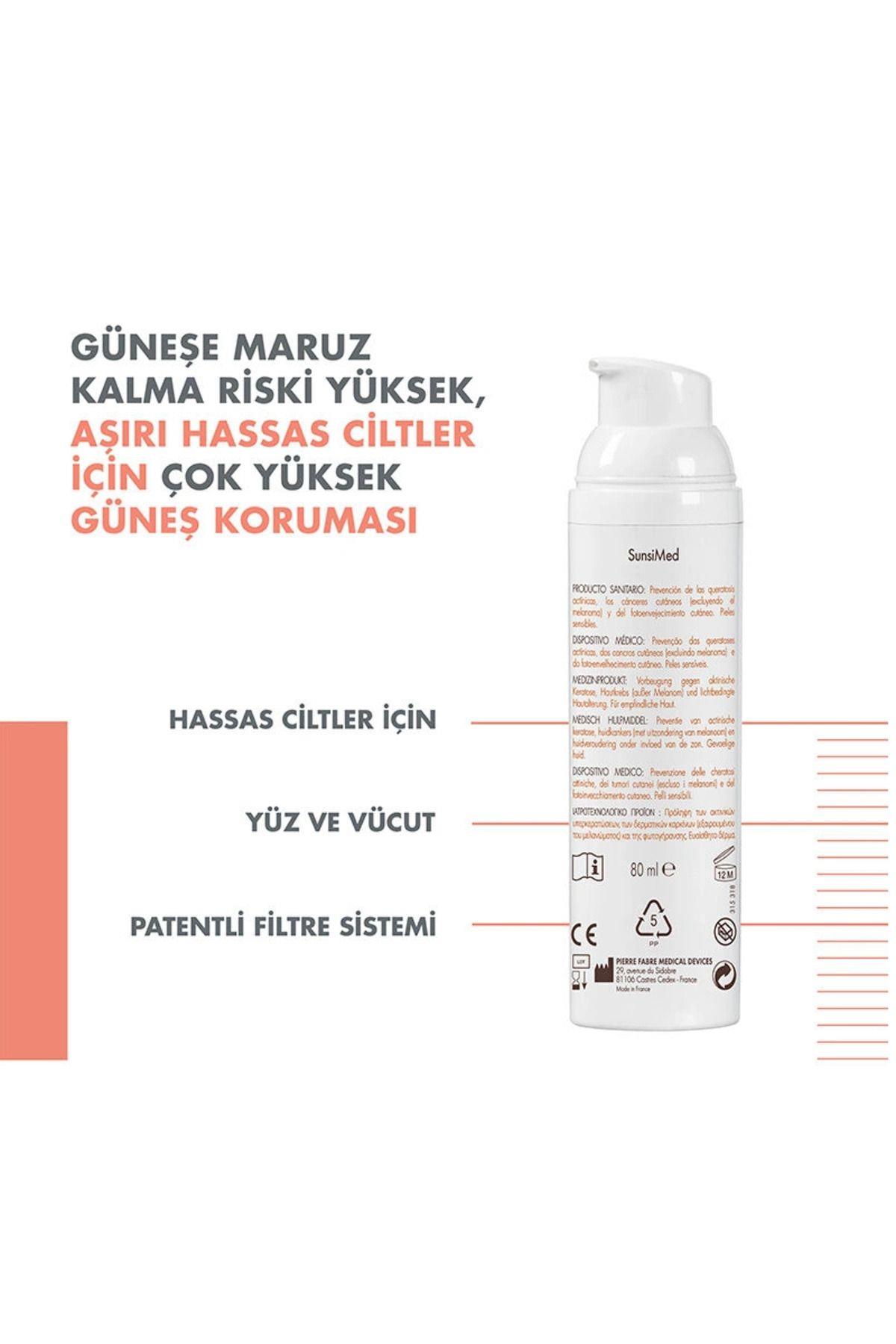 AVENE Sunsimed KA Güneş Kremi Spf 50 80 ml
