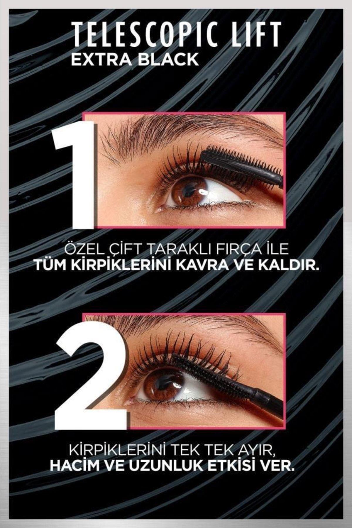 L'OREAL PARIS Telescopic Lift Extra Black Maskara