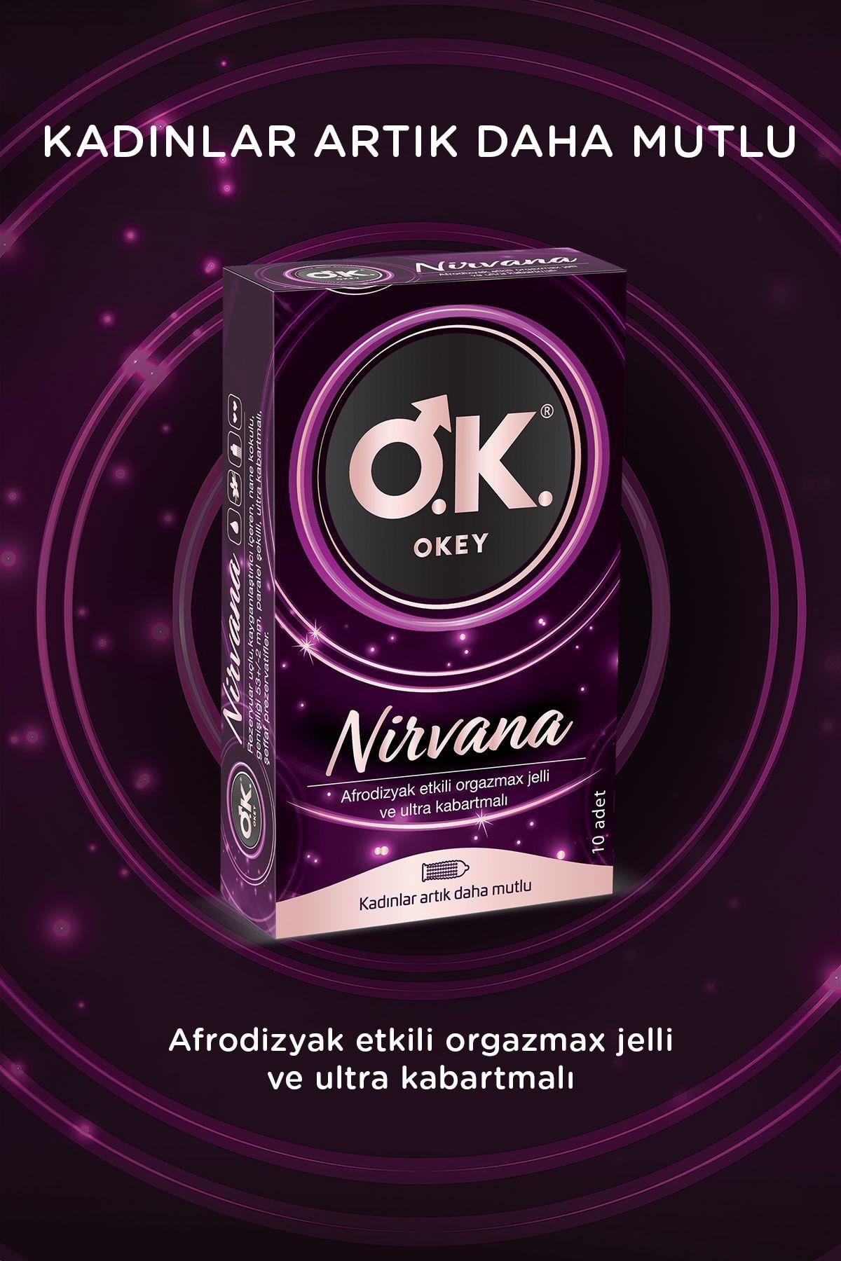OKEY Nirvana Prezervatif 10 Adet | Farma Ucuz