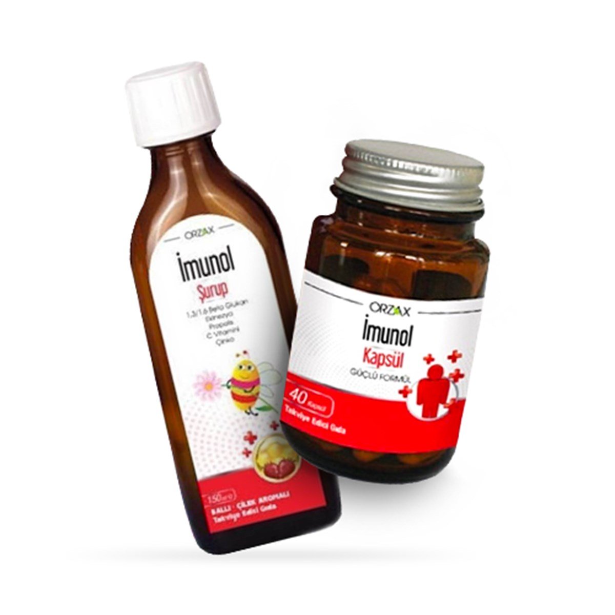 ORZAX IMUNOL Kapsül 40 Kapsül + IMUNOL Şurup %25 İndirimli | Farma Ucuz