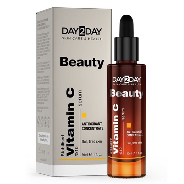 DAY2DAY Beauty Stabilised Vitamin C %10 Serum 30 ml